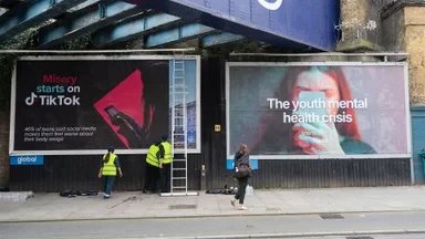 A Surprise Spoof Ad in London’s Camden Neighborhood Leaves Viewers Confused